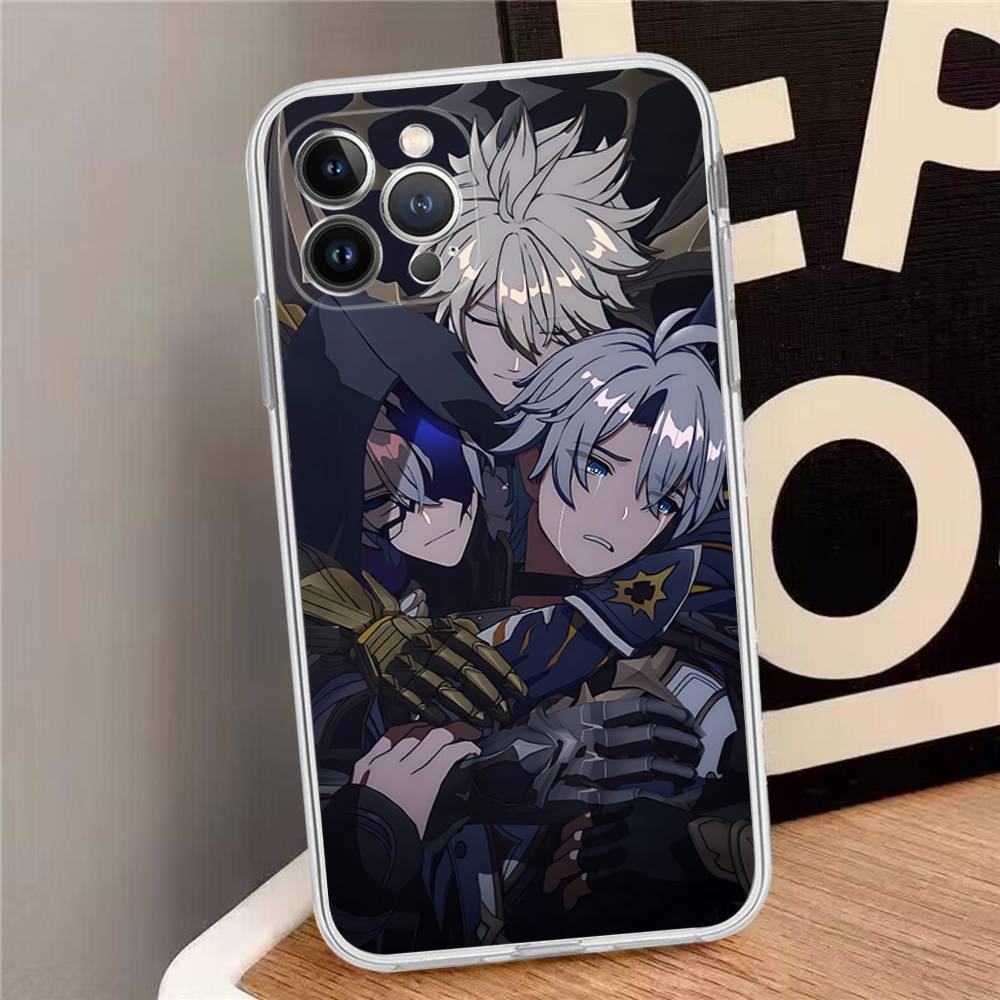 Game Honkai Star Rail Phainon Phone Case For IPhone 16 15 14 11 12 13 Mini Pro XS Max Cover 6 7 8 Plus X Funda Shell
