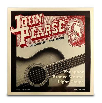 John Pearse Acoustic Guitar Strings 600L