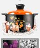 Ceramic Casserole Gift Set: High-Temperature Resistant Soup and Stew Pot for Dry Burning Gas Stoves.