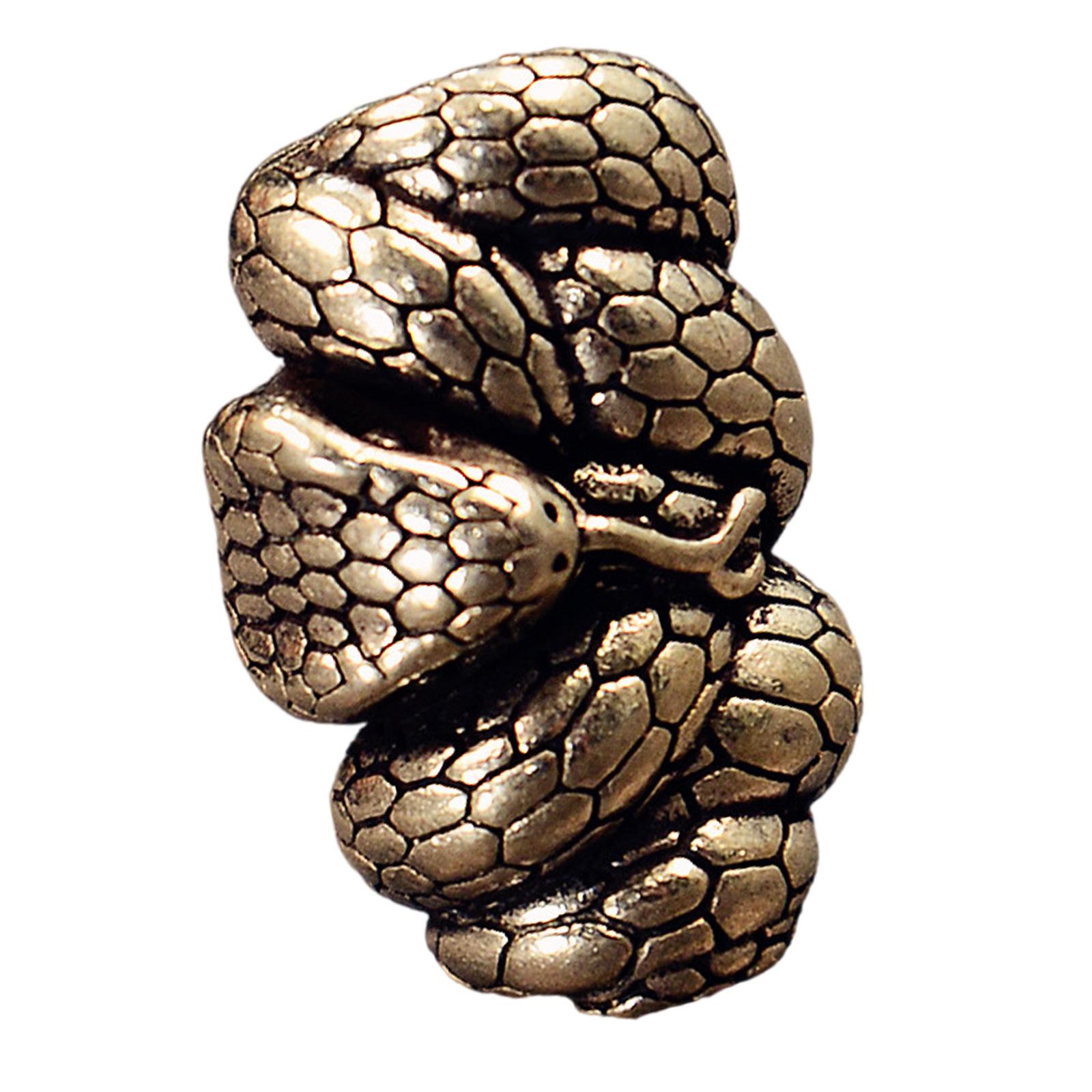 

Змеиные латунные бусины Набор для изготовления украшений своими руками Винтажные аксессуары для рукоделия для браслетов ожерелий Унисекс подарок белый