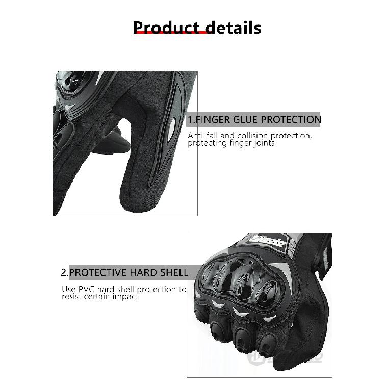 Autumn Winter Motorcycle Anti-fall Riding Gloves Waterproof Men Women Motocross Biker Glove Touch Screen Cycling MTB Luvas Moto