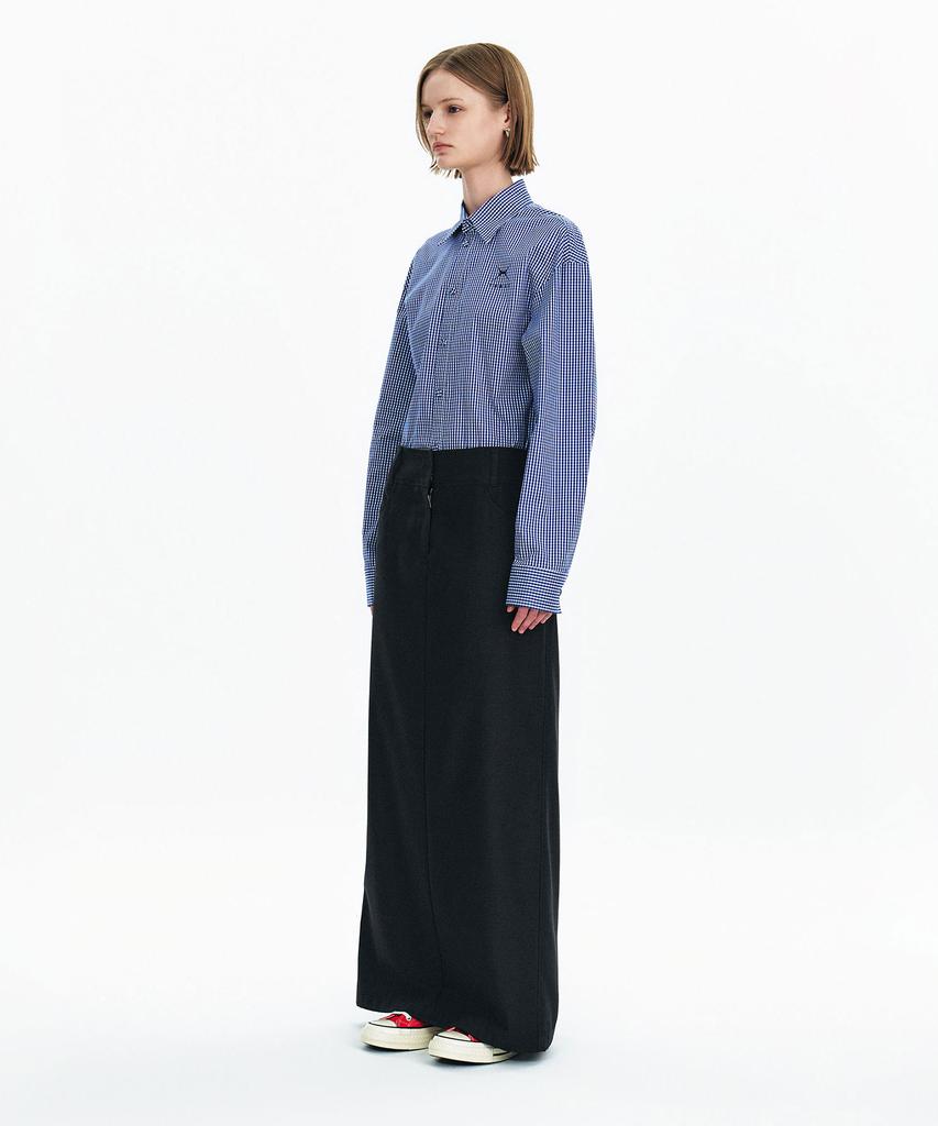Yunse Base Long Skirt (Charcoal)