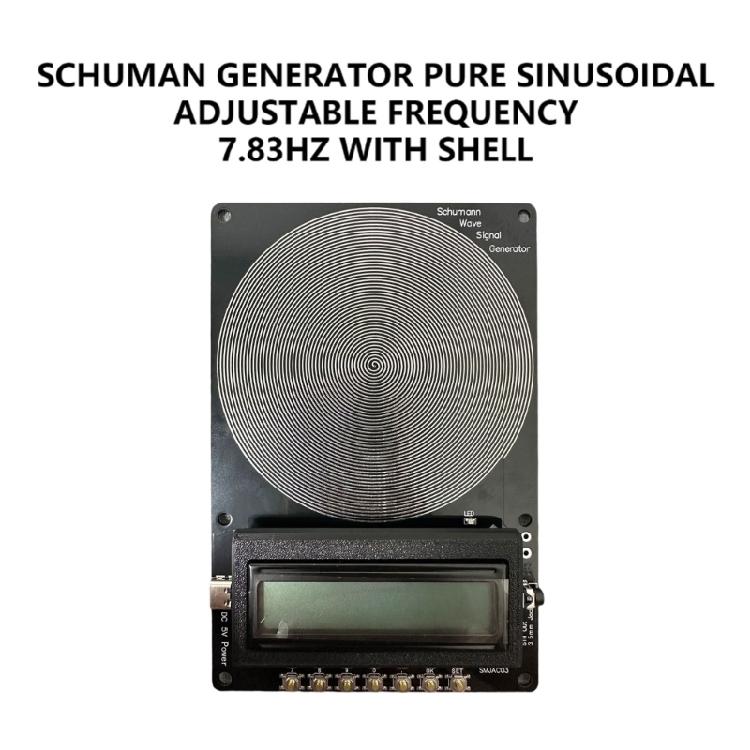 Schumann Waves Generator 7.83Hz Adjustable Frequency Sine Waves with Type C Charging Port Strong Antiinterference