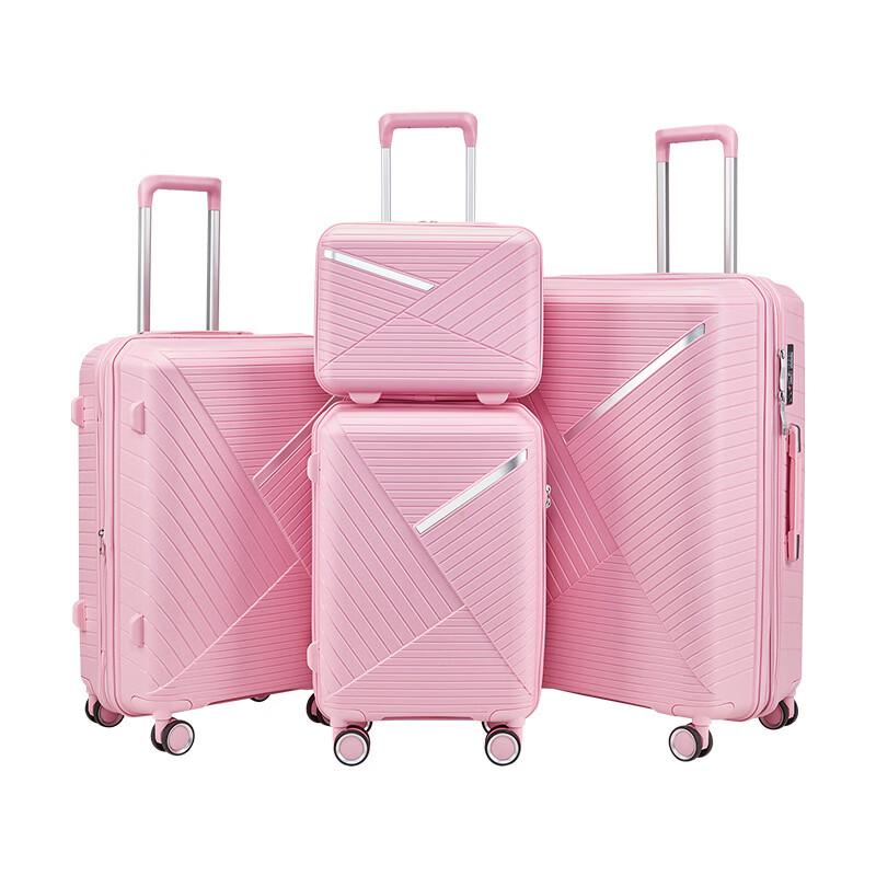 

ЧЕМОДАН FASHION SJLH-08 Полосатый Жесткий Пластиковый Чемодан 14-inch