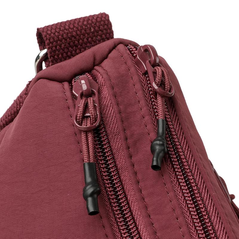 Lightweight Large Capacity Women's Crossbody Bag Lightweight Water-Repellent Nylon Shoulder Bag