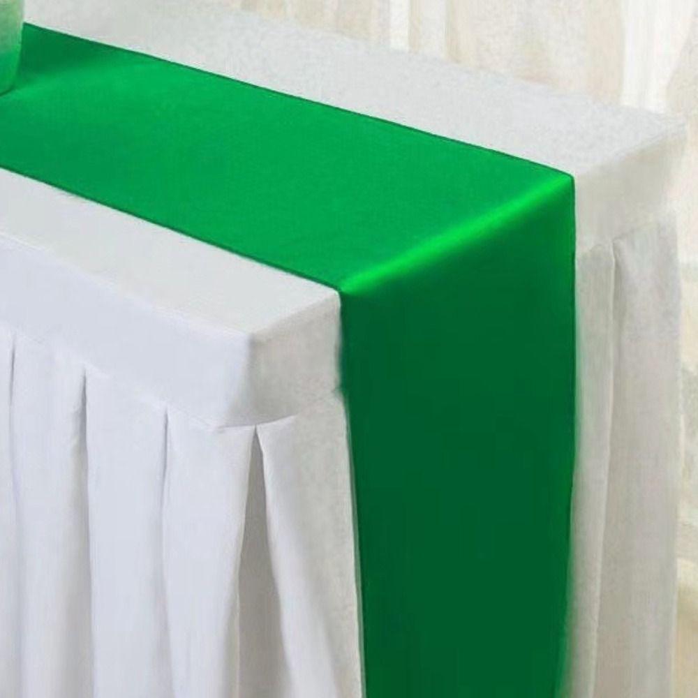 3PCS Elegant Satin Table Runner Classical Coffee Table Runner Decorative Tablecloth  Graduations