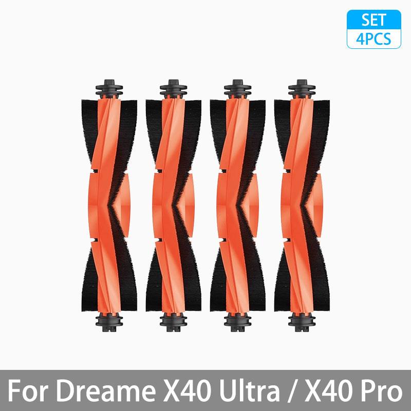 For Dreame X40 Ultra / X40 Pro Accessories Rubber Main Side Brush Mop Cloth Dust Bag HEPA Filter Robot vacuum Replacement Parts