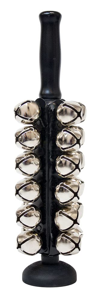 

GROVER Отдельностоящие сани-колокольчики концертные черные GV-SBCB серебряный