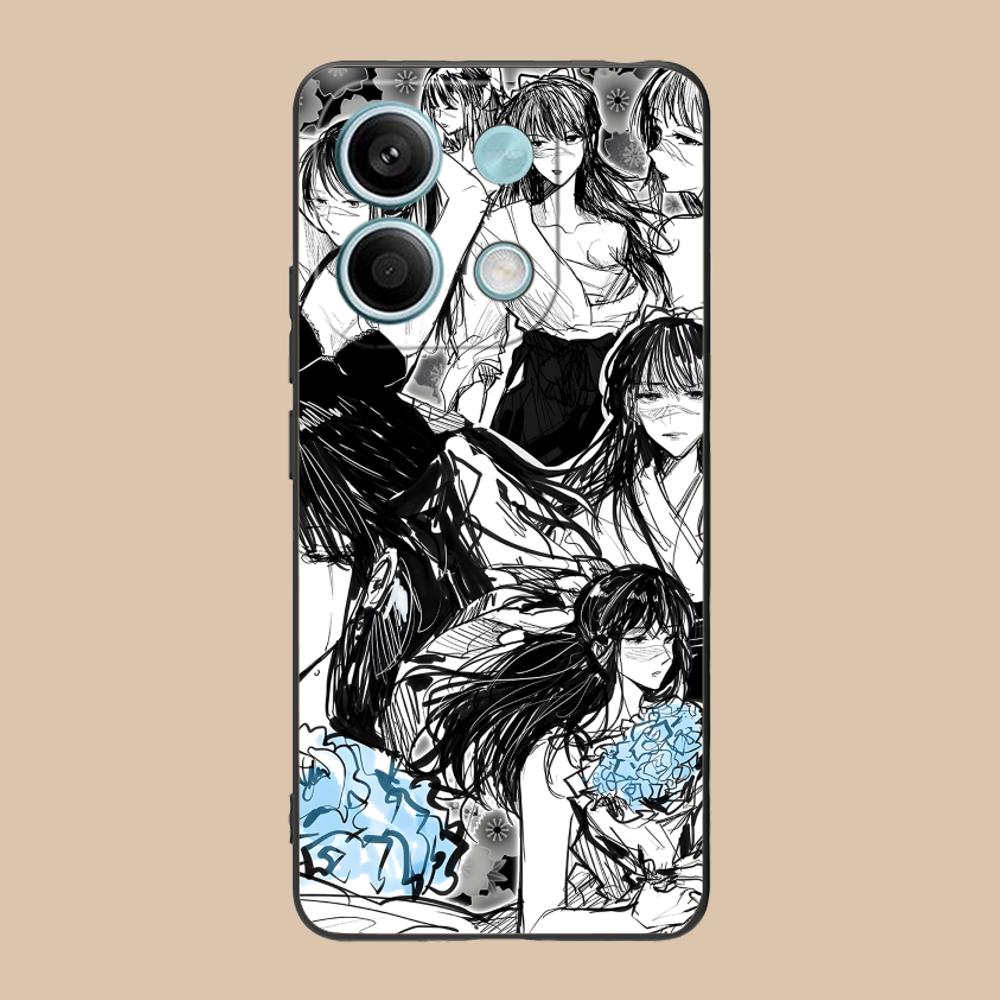JJK Utahime Iori Matte TPU Mobile Phone Case for POCO F8 F7 F6 F5 F4 F3 F2 Pro GT C75 C71 C65 C61 C40 Pro Ultra Colorful Cover