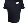 Emporio Armani Logo Print Crew Neck Short Sleeve T-Shirt Men Tops Black 6L1TG2-1JSAZ-0999