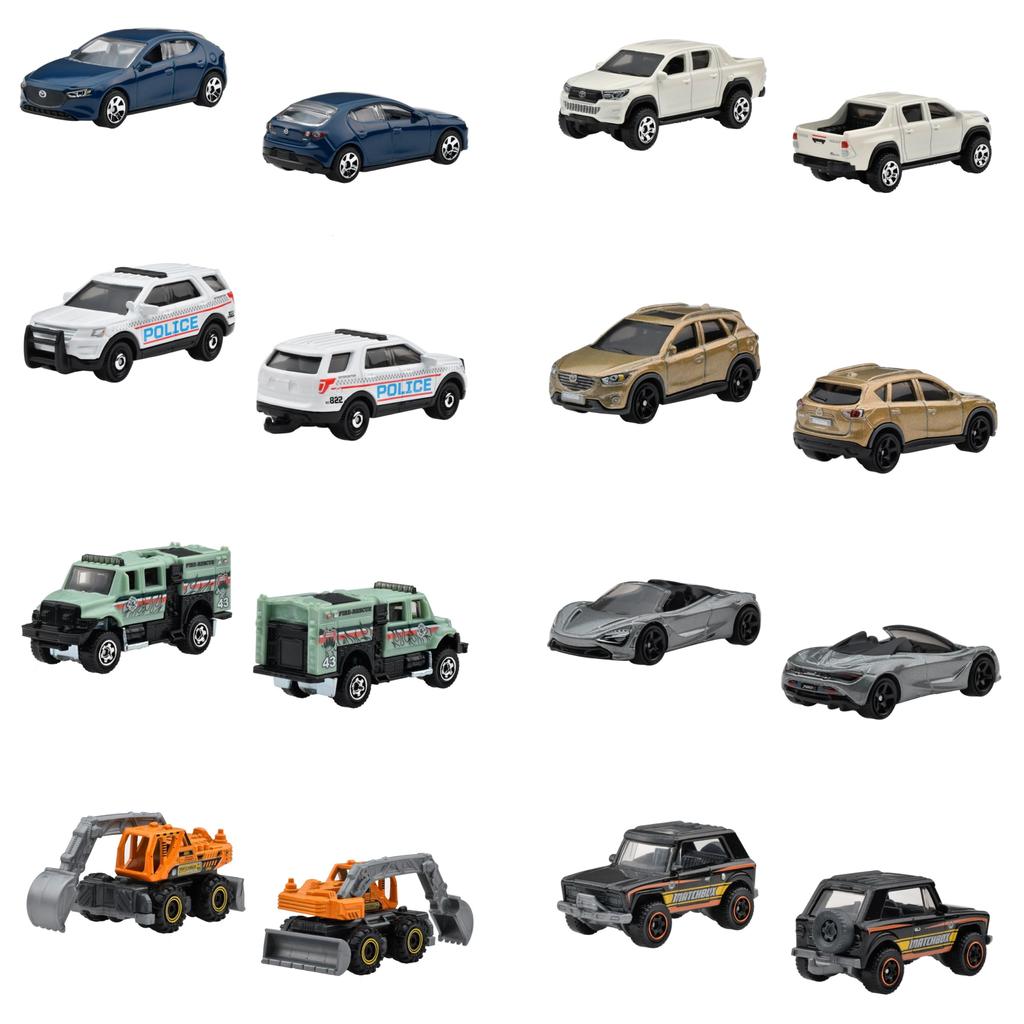 Matchbox Basic Car Assortment Mini Cars Sold In Years Old and [24 Box] [3 Up] 980W-30782