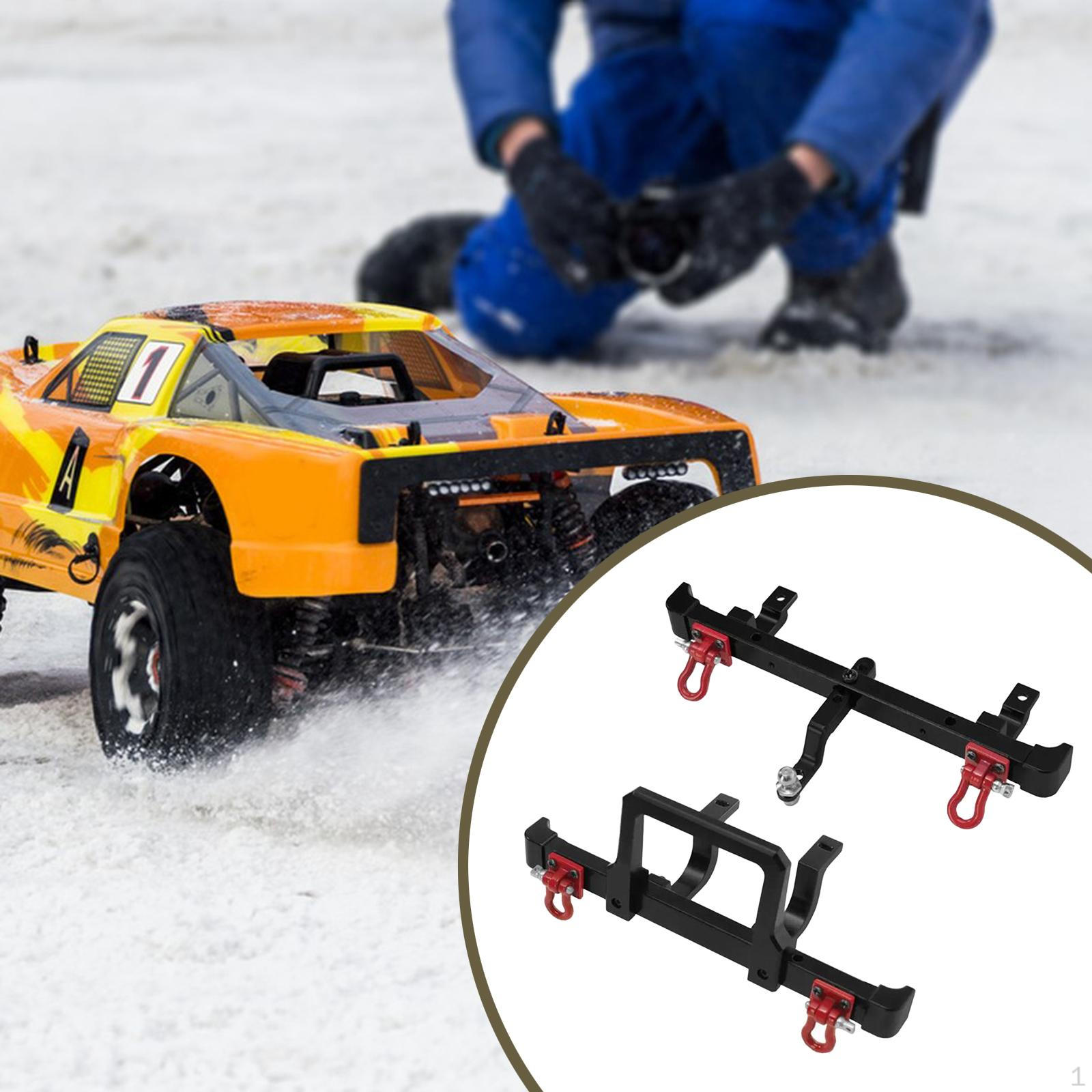 

1/12 Aluminum Front Rear Parts Metal Accessory Replacement Sturdy for MN82S MN82Pro MN82 MN82T DIY чорний