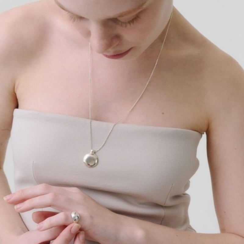 Salted Button Necklace