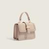 High-Quality Texture Bag for Women 2025 Niche Versatile Stylish Leather Woven Small Square Bag Retro Fashion Crossbody Bag