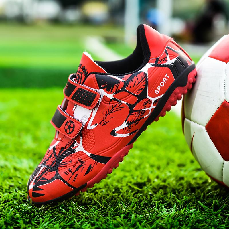 Childrens Soccer Cleats Original Society Grass Training Football Field Boots Professional Indoor Non Slip Kids Football Shoes