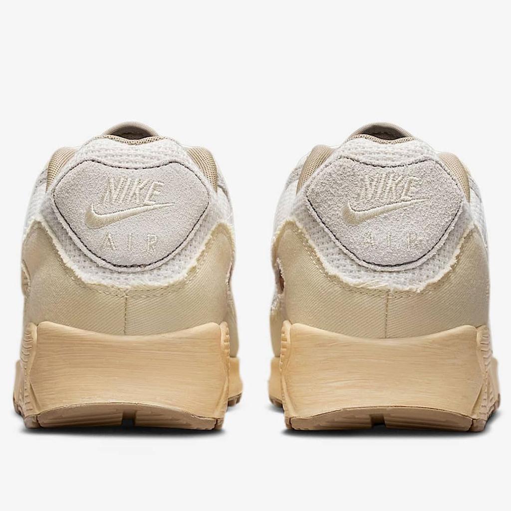 Nike Air Max 90 Size Premium, Muslin/Pale Ivory/College Gray/Sail, 26.5cm, IM6773-104