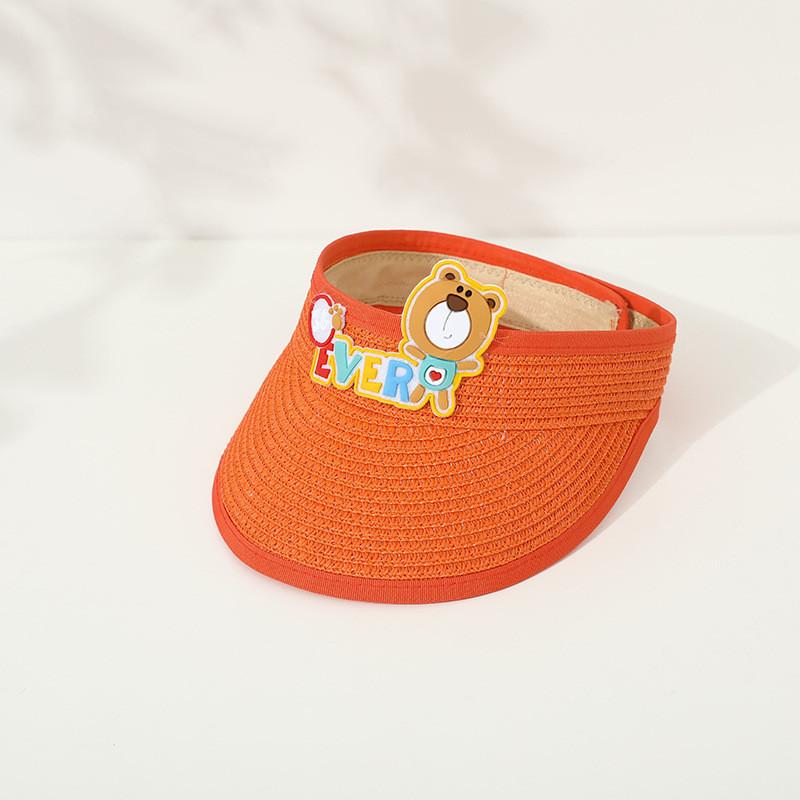 Cute Baby Sun Hat Infant Sunscreen Hat Children Straw Hat Summer Beach Cap