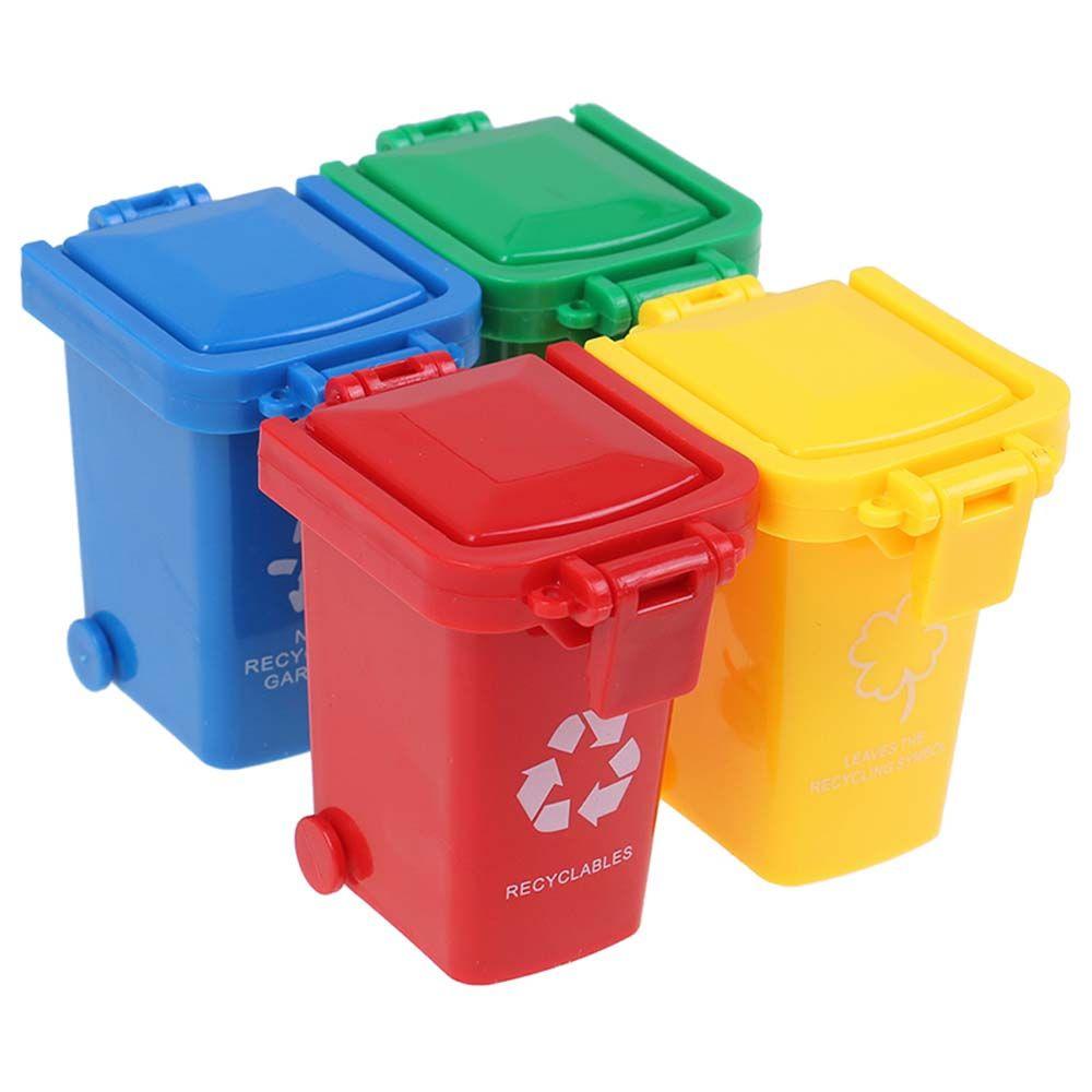 Truck Can Simulation Trash Can Dollhouse Trash Can Dollhouse Miniature Simulation Furniture Toy