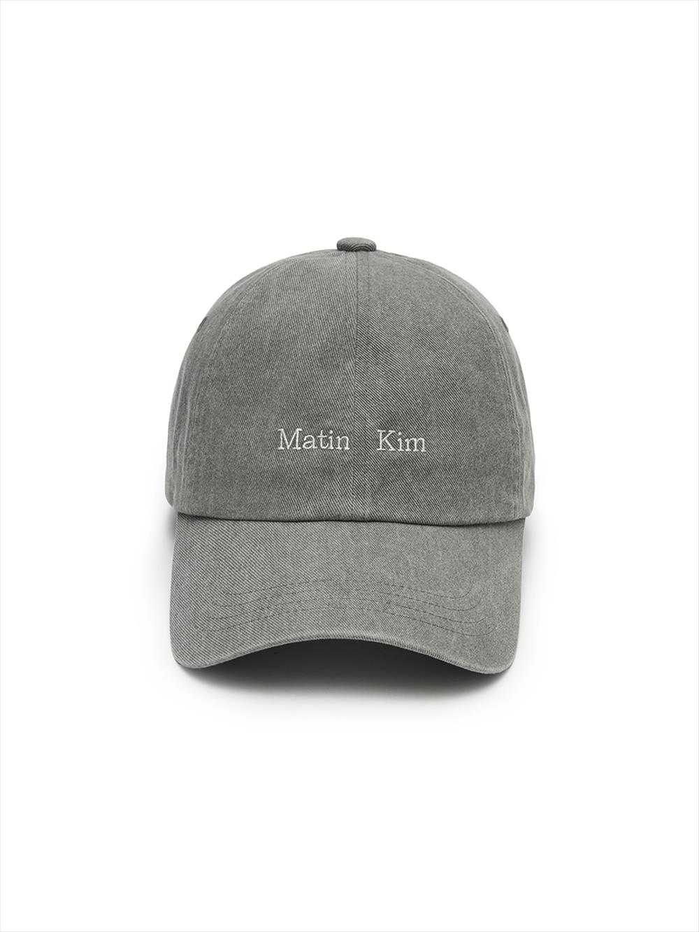 [Matinkim] MINI CLASSIC LOGO BALL CAP IN LIGHT KHAKI FREE