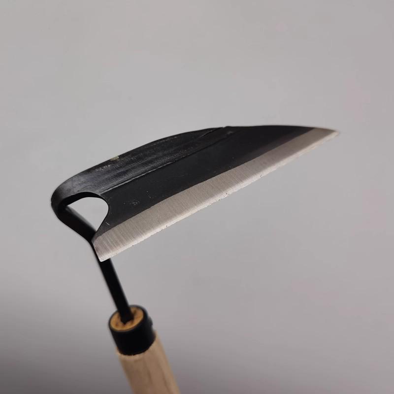 Zhengqing Bent Handle Composite Steel Lawn Hoe - Short Handle Farm & Garden Tool