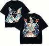 Klobouk čarodějnice Atelier Milovník anime Tričko Harajuku Bavlna Nový model High Street Retro Móda Nadměrná velikost Unisex Horký produkt Klasický