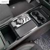 Central Control Gear Shift Panel Water Cup Holder Frame Decoration Cover Trim Accessories For Ford Mondeo Fusion Evos