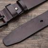 Zinc Zinc Alloy Pin Buckle Men Belt Genuine Leather Male Strap Fashion Waistband  Jeans