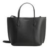 Perry Logo Engraved Pebbled Leather Tote Bag Women Tote Black 174234-001