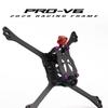 Estrutura de Drone de Corrida FPV BCROW V6 de 5 polegadas