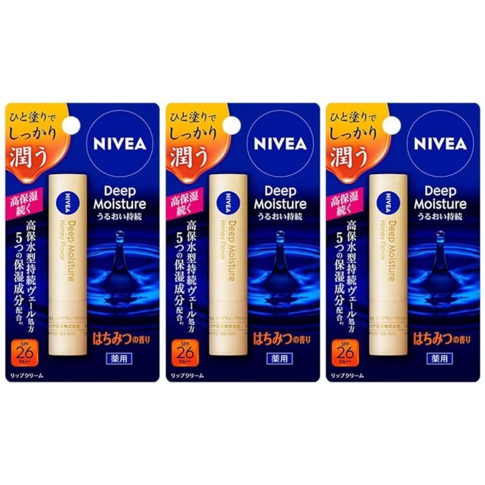 

Nivea Глубокое увлажнение губ с медовым ароматом Quasi-Medicine 3 шт.