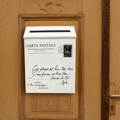 Contemporary Wall Mounted Mailbox for Stylish Outdoor Decor