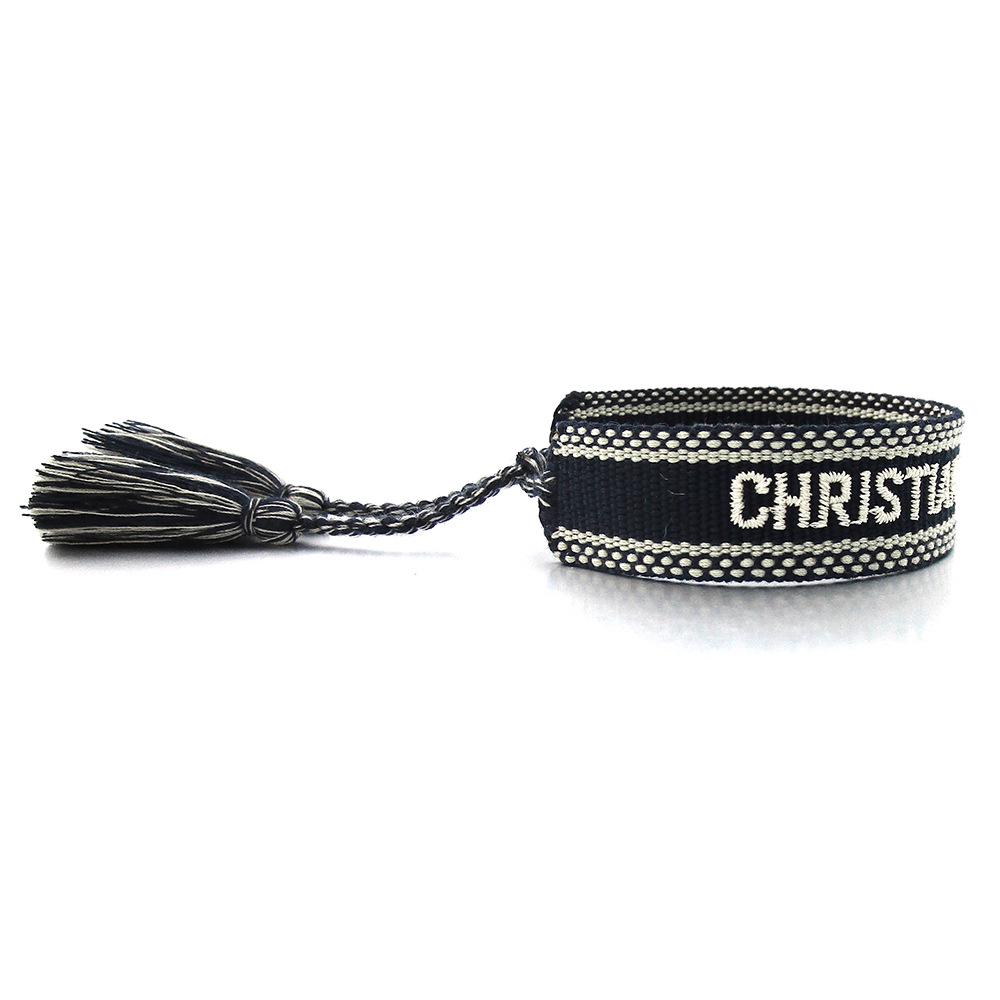 Custom Bohemian Embroidered Bracelet with Tassel and Woven Rope - Handmade Jewelry for Couples and Women