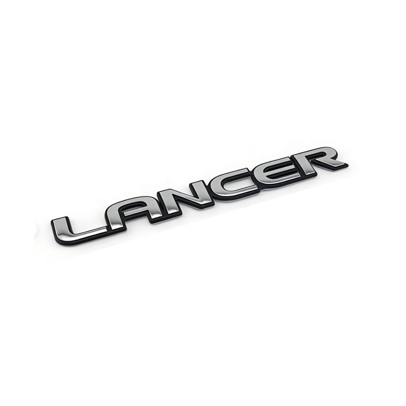 

Mitsubishi logo southeast Lan Se logo wing God Lan Se LANCER English alphabet logo car trunk sticker logo.