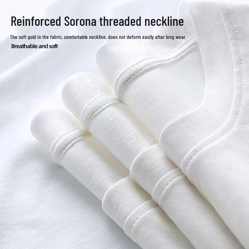 Men's Chinese Style Heavyweight Cotton Long Sleeve T-Shirt