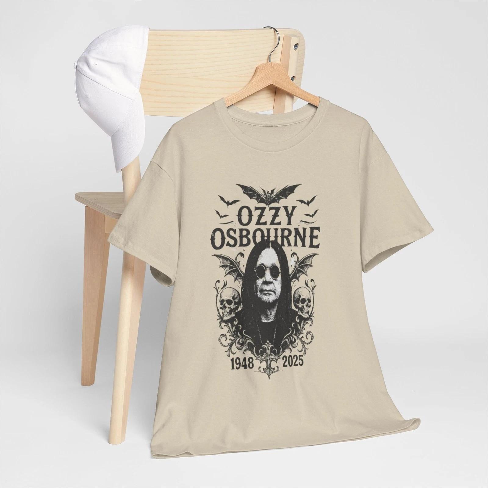 Ozzy Osbourne Memorial Tribute T-shirt 1948–2026 XXXL