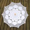 Exquisite Umbrella Multi-use Cotton Lace Flower Pattern Visual Effect Sunshade for Photography