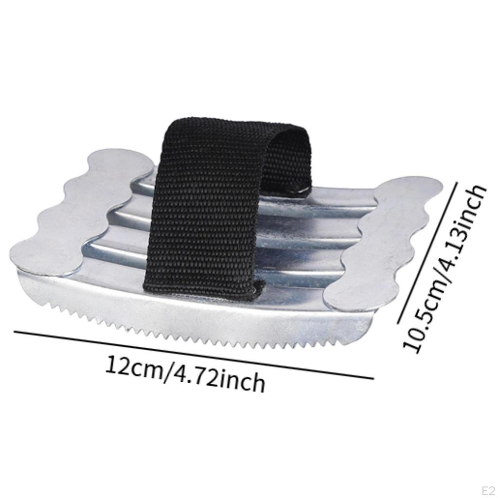 Horse Grooming Shedding Blade Animal Cleaning Tool, Easy to Use Professional for Equine