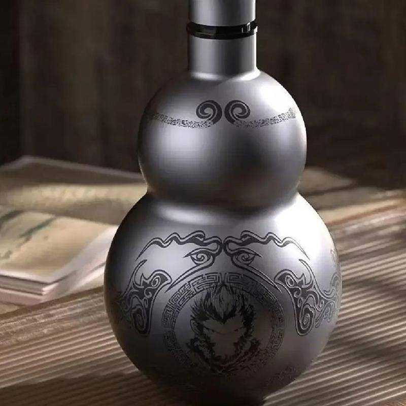 Bottiglia d'acqua a tema Wukong stile zucca 500 ml Tazza termoisolante Hobby di gioco Cosplay Portatile Bottiglia d'acqua sportiva per esterni