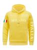 Flag Of Italy Men Hoodie Milan City Hoodies 3d Print Hoody For Man Casual Spring Autumn Clothing Top