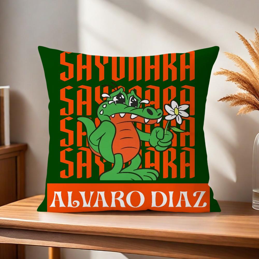 Singer A-Alvaro Diaz Cushion Cover Comfortable Soft Pillow Case for Sofa Living Room Home Office Decor and Protective Covers