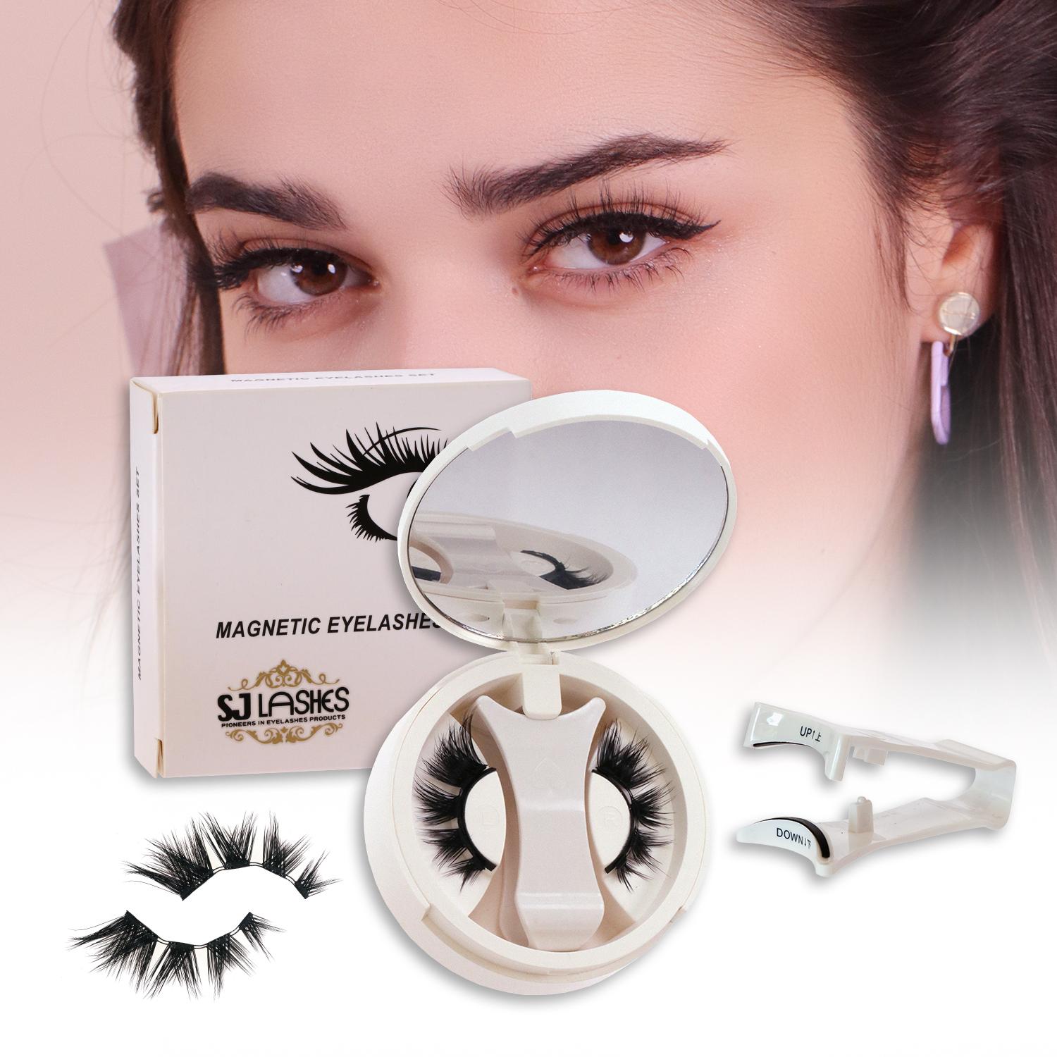 Custom 3d Magnetic Eyelashes Manufacturer Magnetic Eyelashes Kit Mag magnetic lashes kit #01