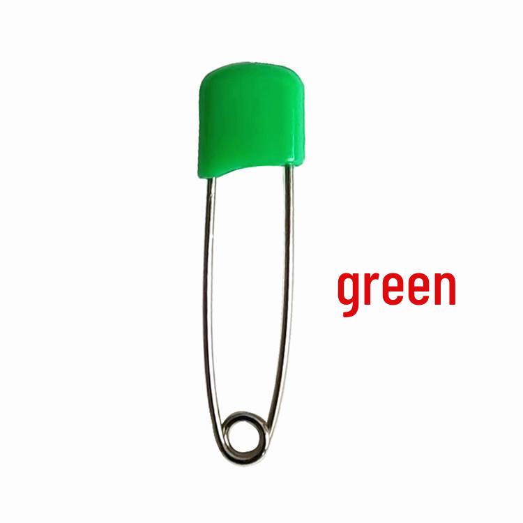 Smiling Face Baby Safety Pins, Plastic, Medium (40mm) & Large (55mm)