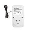 Controlled WiFi Thermostats Outlet with Timer Function & LED Indicates Programmable Socket for Indoor Appliances