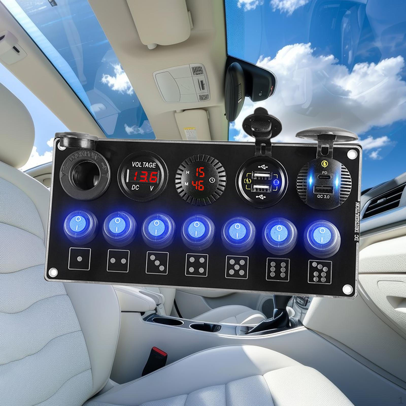 

Запальничка з гніздом для зарядного пристрою для човнів RV Marine