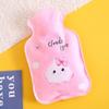 150ml Lovely Cartoon Hand Po Warm Water Bottle Mini Hot Water Bottles Portable Hand Warmer Girls Pocket Hand Feet Hot Water Bags