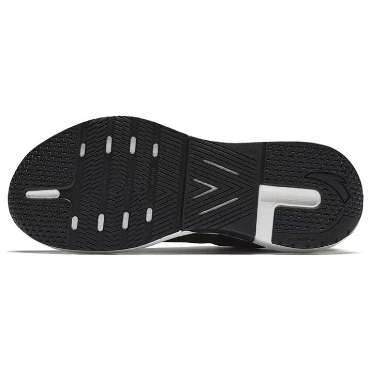 New Anta Shock absorbing And Waterproof Low Top Training Shoes Men's Black 112347782-2
