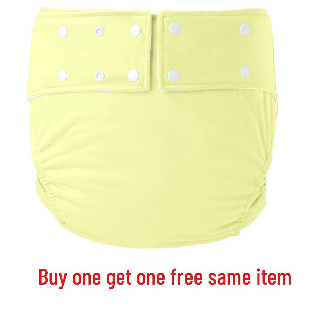 Adult Reusable Waterproof Incontinence Diaper Pants with Leak Protection