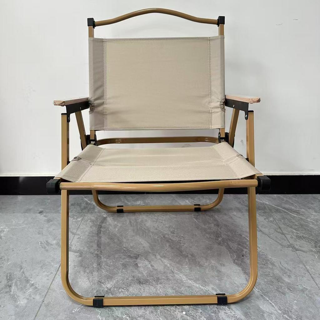 Portable Folding Aluminum Camping Chair and Stool for Outdoors