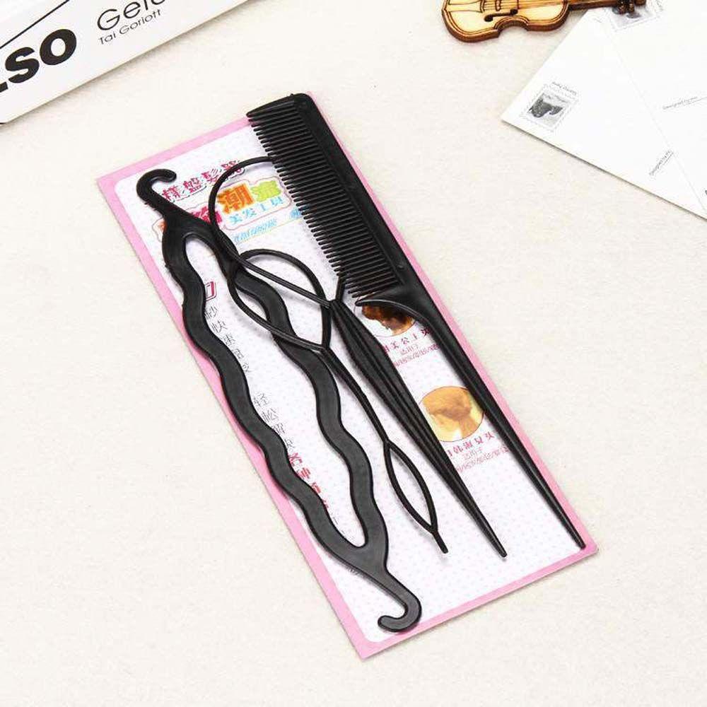 Maker Weave Hair Clip Hair Braiding Tools Hair Dispenser Pull-through Hair Needle Hair Braider Kit