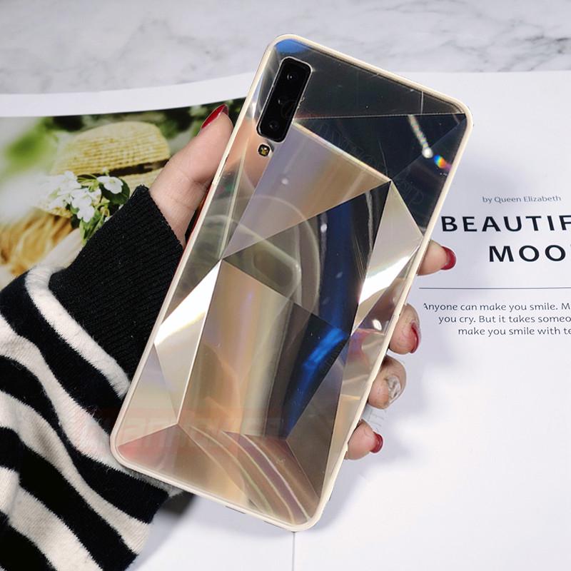 Candy Color Diamond Case For Samsung Galaxy A70 A50 A30S A10 A51 A71 S20 S10 S9 S8 Note10 Plus A9 A7